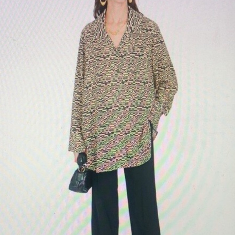 Nanushka printed buttondown